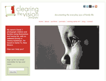 Tablet Screenshot of clearingthevision.com